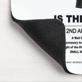 Tapis De Souris Prendre les armes - 2e amendement (Coin)