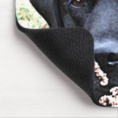Tapis De Souris Prenez du temps - Black Lab - Black Labrador (Coin)