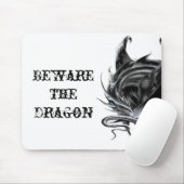Tapis De Souris Prenez garde du dragon Mousepad (Avec souris)