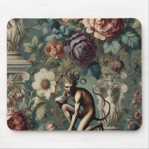 Tapis De Souris Prenez un Bow - Gothique Floral Design