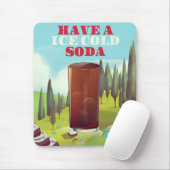 Tapis De Souris Prenez une soude froide glacée Commercial. (Avec souris)