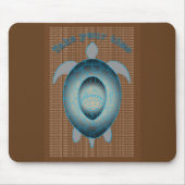 Tapis De Souris Prenez votre temps Turtle motivation citation (Devant)