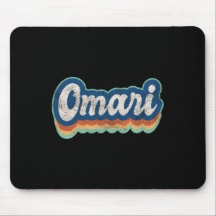Tapis De Souris Prénom Garçon Style Vintage 70s 80s Personnalisé