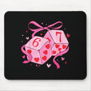 Tapis De Souris Prépa Six Seven Saint-Valentin 6 7 Mème Drôle Coqu