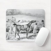 Tapis De Souris Préparation à une course (Avec souris)