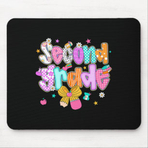 Tapis De Souris Préparation rentrée scolaire 2e année Coquette Bow