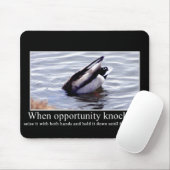 Tapis De Souris Préparez-vous à de nouvelles opportunités (Avec souris)