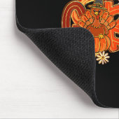 Tapis De Souris Preppy Gobble Coquette Bow Turkey Thanksgiving Fal (Coin)