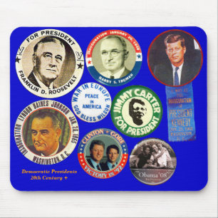 Tapis De Souris Présidents Democratic - Mousepad