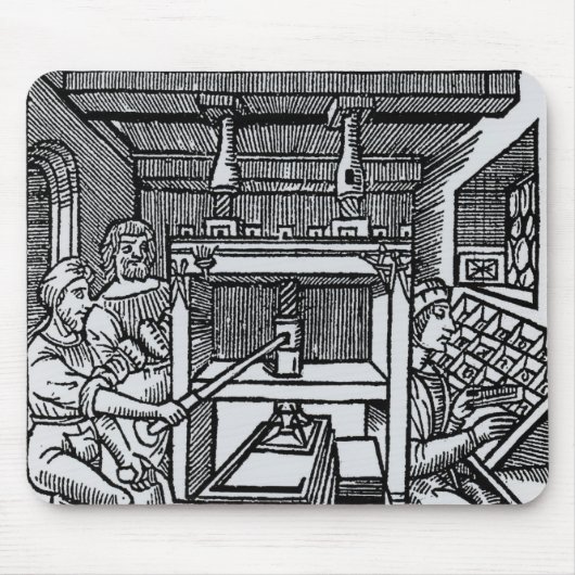 Tapis De Souris Presse typographique (Devant)