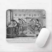 Tapis De Souris Presse typographique française, 1642 (Avec souris)