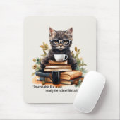 Tapis De Souris Prêt Pour L'École Comme Un Patron (Avec souris)