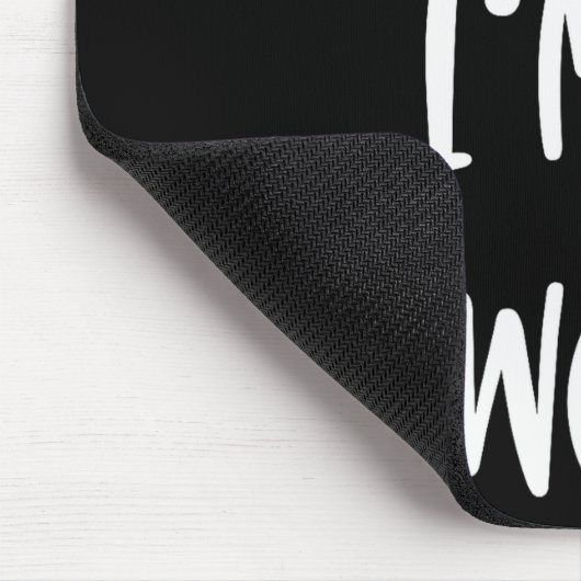 Tapis De Souris Pretend Im A Wolf Funny Lazy Halloween Party Costu (Coin)