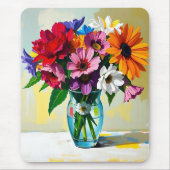 Tapis De Souris Pretty Floral Botanical   (Devant)