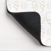 Tapis De Souris Pretty Gold Leaf Motif Pad (Coin)