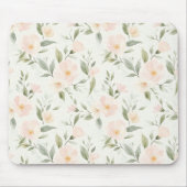 Tapis De Souris Pretty Peach Flowers (Devant)