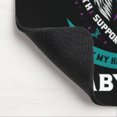 Tapis De Souris Prévention de la sensibilisation au suicide Ruban  (Coin)