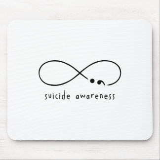 Tapis De Souris Prévention du suicide Semicolon Santé mentale