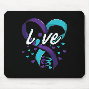 Tapis De Souris Prévention du suicide Sensibilisation Amour en dir