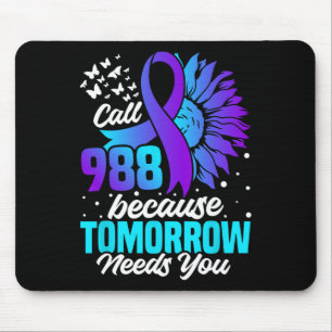 Tapis De Souris Prévention du suicide Sensibilisation Santé mental