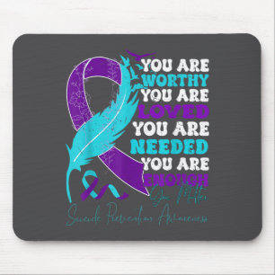 Tapis De Souris Prévention du suicide Sensibilisation Sitive Motiv