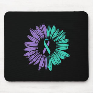 Tapis De Souris Prévention du suicide Sensibilisation Tournesol Ru