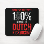 Tapis De Souris Prévisions de week-end 100% de chance de Muay Thai (Avec souris)