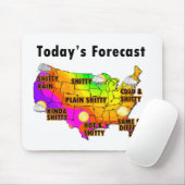 Tapis De Souris Prévisions météorologiques (Avec souris)