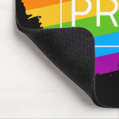 Tapis De Souris Pride Brushstroke Rainbow (Coin)