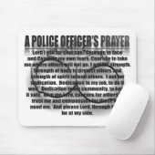 TAPIS DE SOURIS PRIÈRE DE POLICIERS (Avec souris)