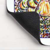 Tapis De Souris Prière de sérénité Angel Mousepad (Coin)