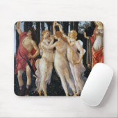 Tapis De Souris Primavera (détail), Sandro Botticelli, 1482 (Avec souris)