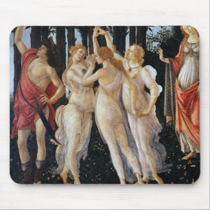 Tapis De Souris Primavera (détail), Sandro Botticelli, 1482