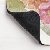 Tapis De Souris Primevère rose et orange (Coin)