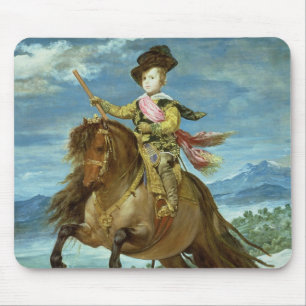 Tapis De Souris Prince Balthasar Carlos à cheval, c.1635-36
