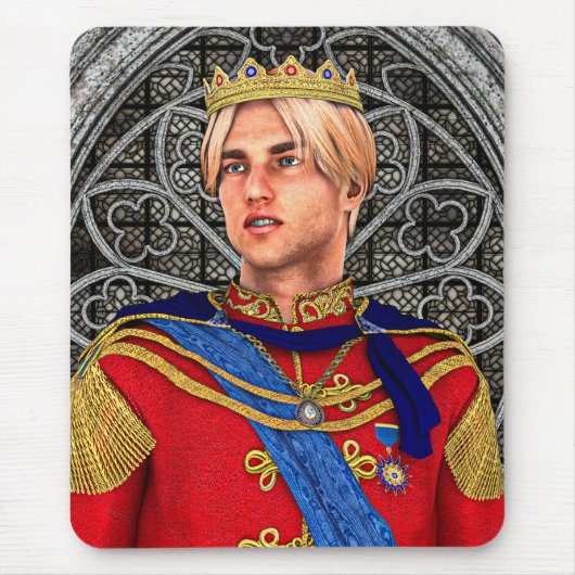 Tapis De Souris Prince de conte de fées (Devant)