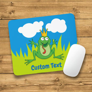 Tapis de souris Prince Frog