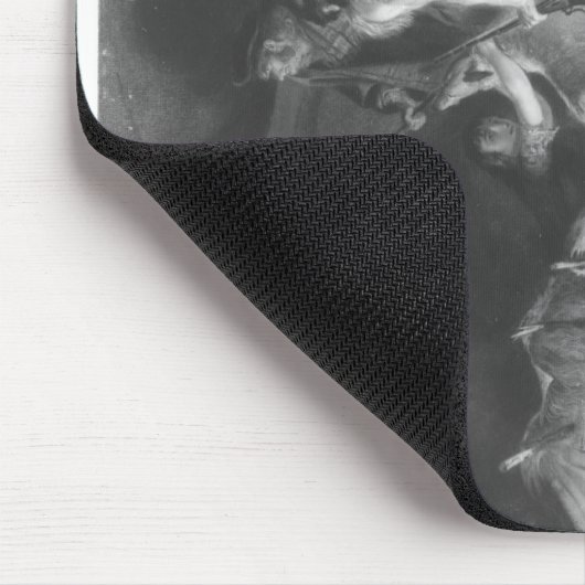 Tapis De Souris Prince mignon Charlie dans la dissimulation (Coin)