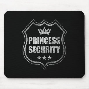 Tapis De Souris Princess Security Protection Anniversaire Party Ma