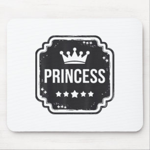 Tapis De Souris Princess Security Team Papa Maman Fête d'anniversa