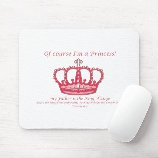 Tapis De Souris Princesse (Avec souris)