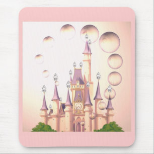 Tapis De Souris Princesse Castle Birthday Invitations de petite