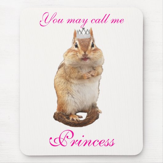 Tapis De Souris Princesse Chipmunk (Devant)