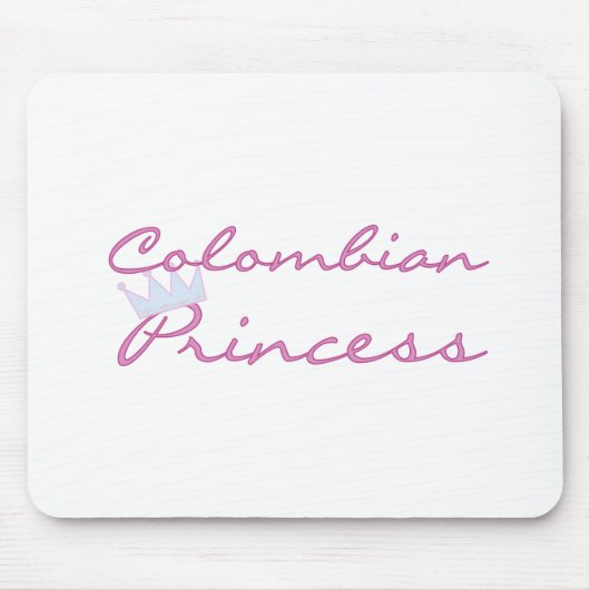 Tapis De Souris Princesse colombienne (Devant)
