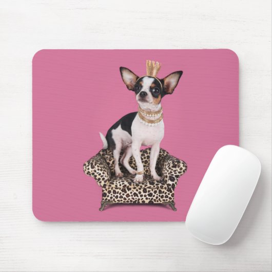 Tapis De Souris Princesse de Chihuahua (Avec souris)