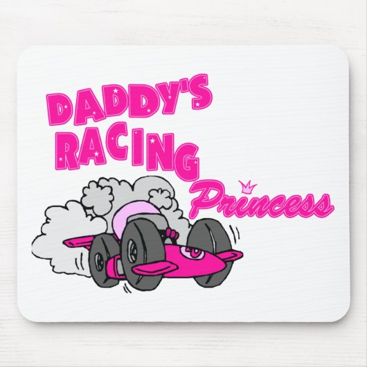 Tapis De Souris Princesse de course de papa (Devant)
