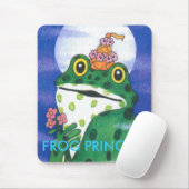 TAPIS DE SOURIS PRINCESSE DE GRENOUILLE. (Avec souris)