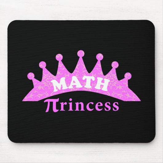 Tapis De Souris Princesse de maths (Devant)