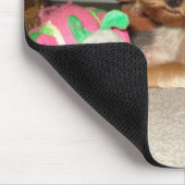 Tapis De Souris Princesse de pourpre de Yorkie de tasse de thé (Coin)