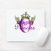 Tapis De Souris Princesse de rugby (Avec souris)